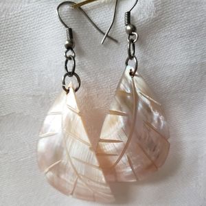 Pearlescent Shell Earrings